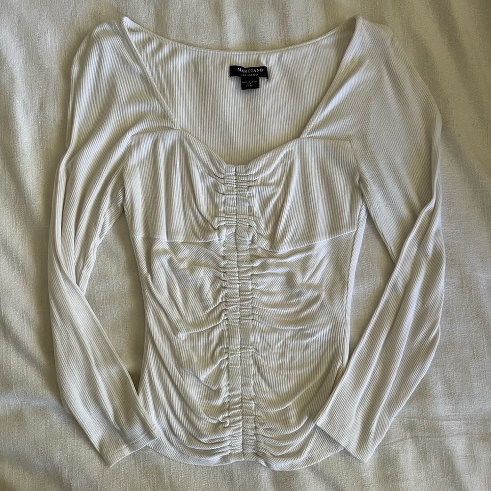 Marciano Ruched Shirt - size s